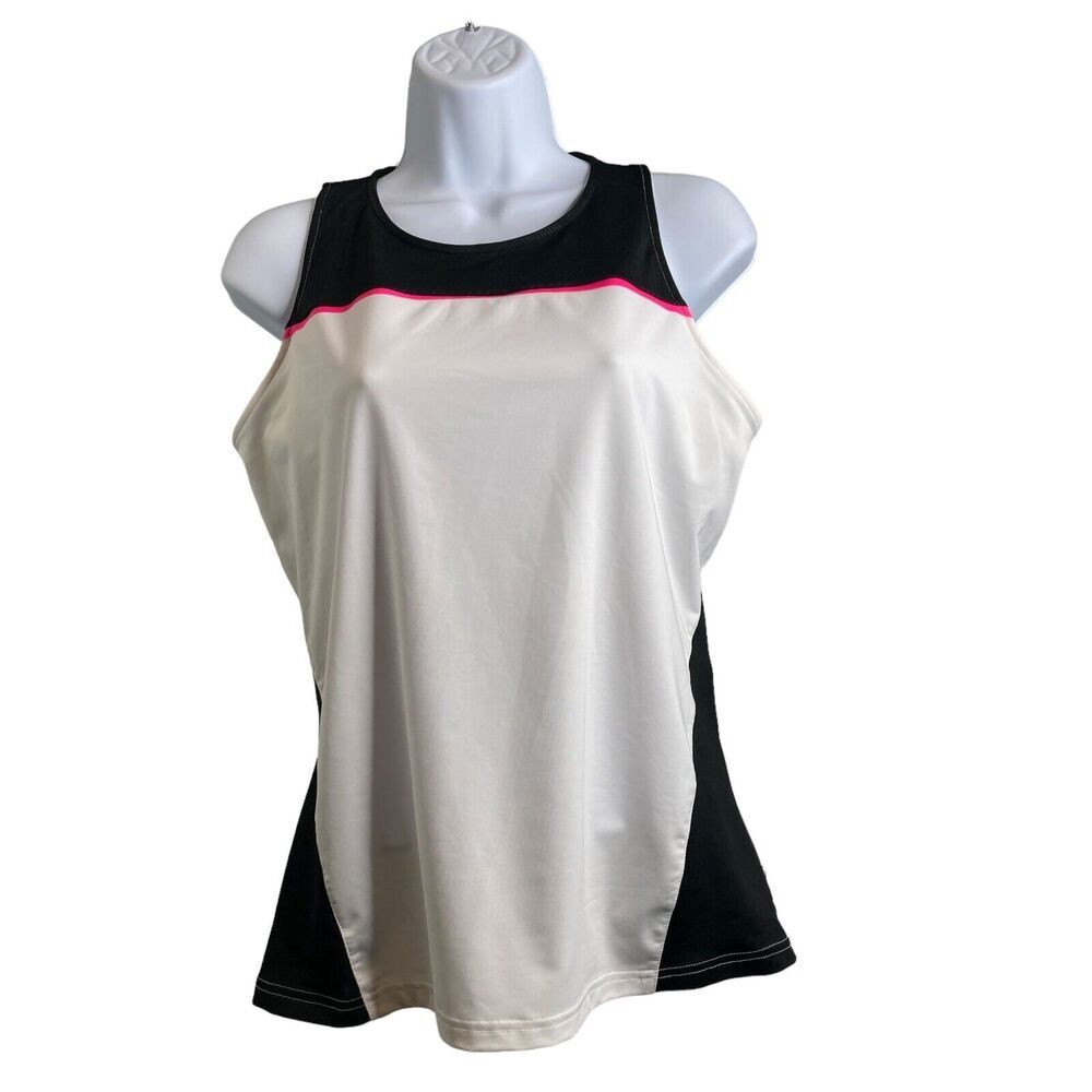 Prince Women's Colorblock Tenniscore Racerback Top Size M Activewear Zendaya‎